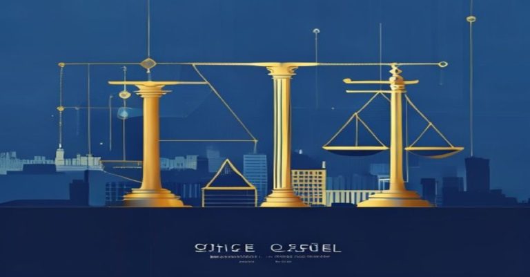 Illustration conceptuelle comparant les structures juridiques SARL et SA au Luxembourg, avec skyline luxembourgeois, tons bleu et or, style épuré.