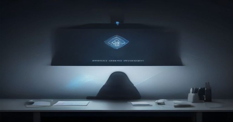 Illustration professionnelle bleu et or sur la conformité RGPD et la protection des données au Luxembourg, avec documents juridiques, sécurité numérique et symboles de justice.