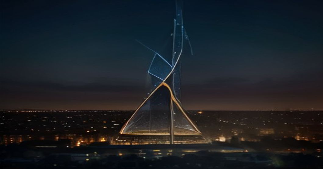 Corporate illustration of Luxembourg SICAR legal framework with modern financial architecture, blue and gold design, and abstract regulatory structure.