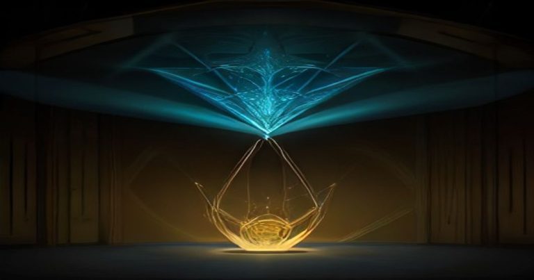 Elegant corporate illustration of Luxembourg SICAR investment vehicle with tax exemption concept in blue and gold tones.